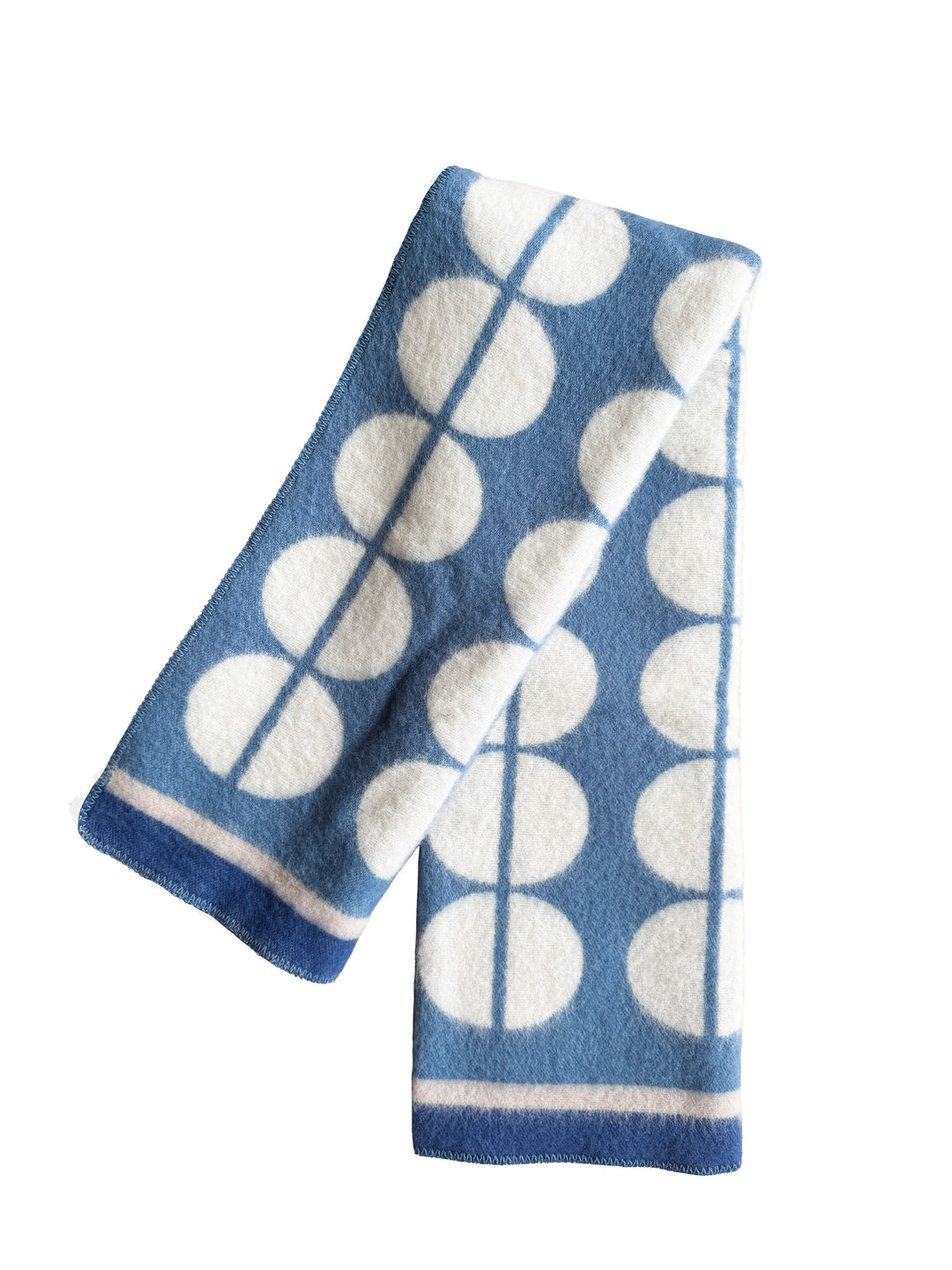 Felix Blue Soft Norwegian Wool Blanket