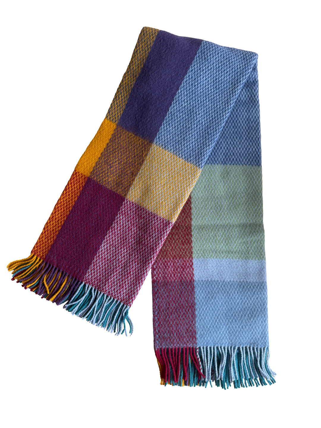 Frank Blanket Blue Woven Norwegian Wool