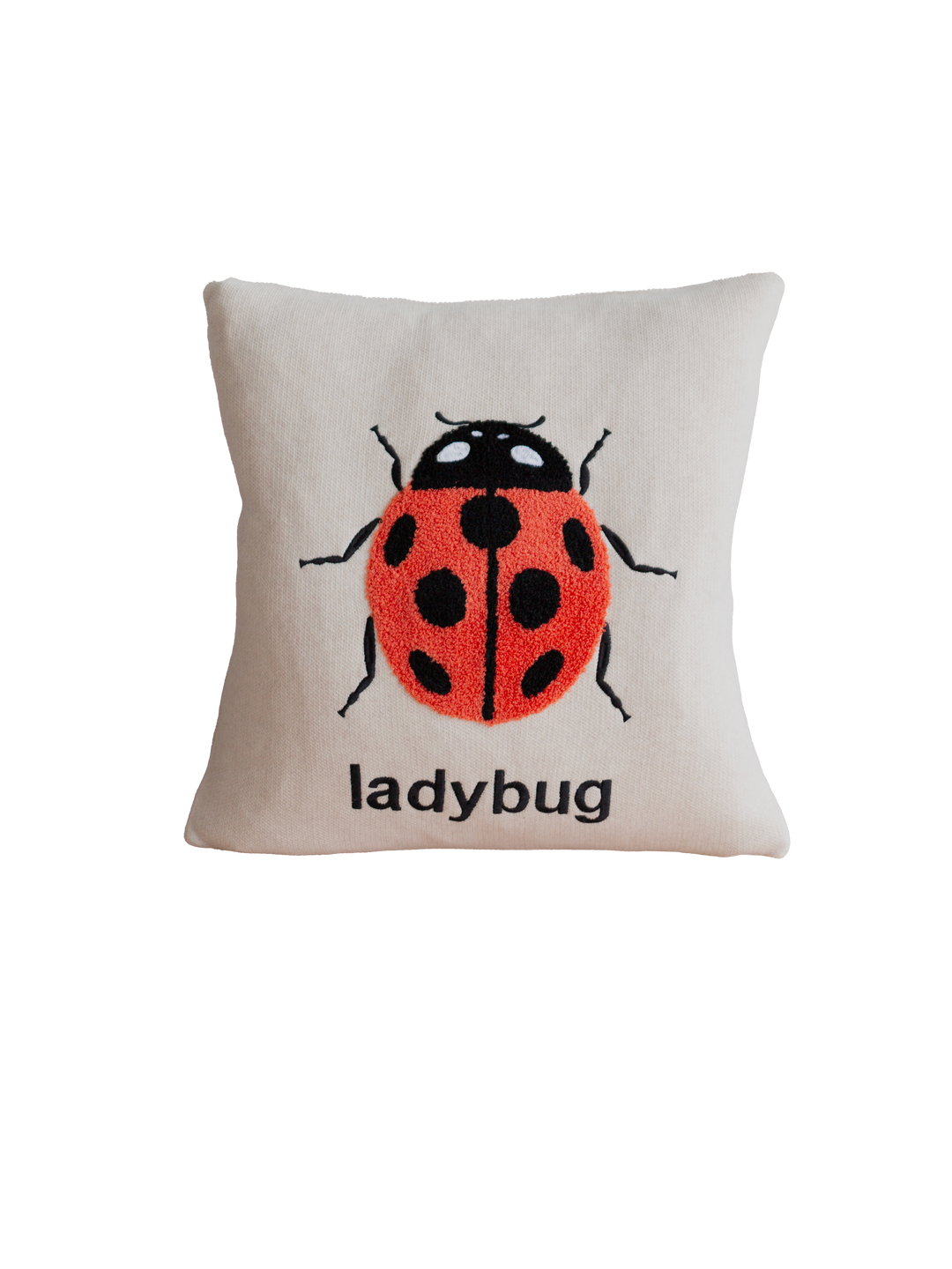 Ladybug Pillow Red