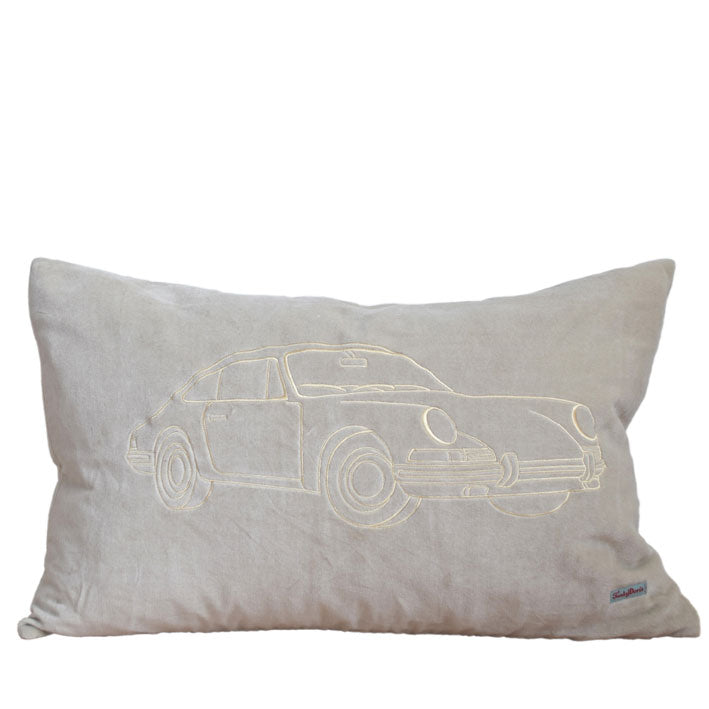 Porsche Pillow-Cover Cream