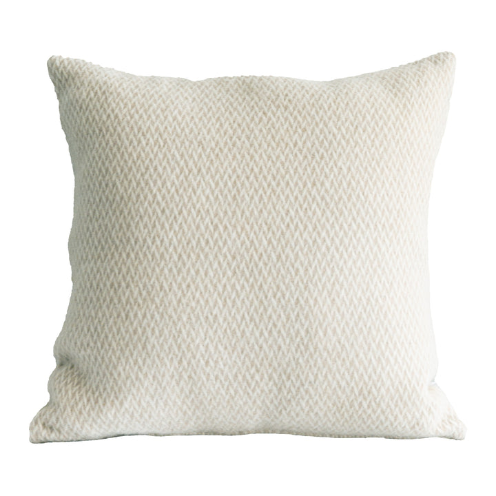 Fanny Wool Pillow-Cover Cream