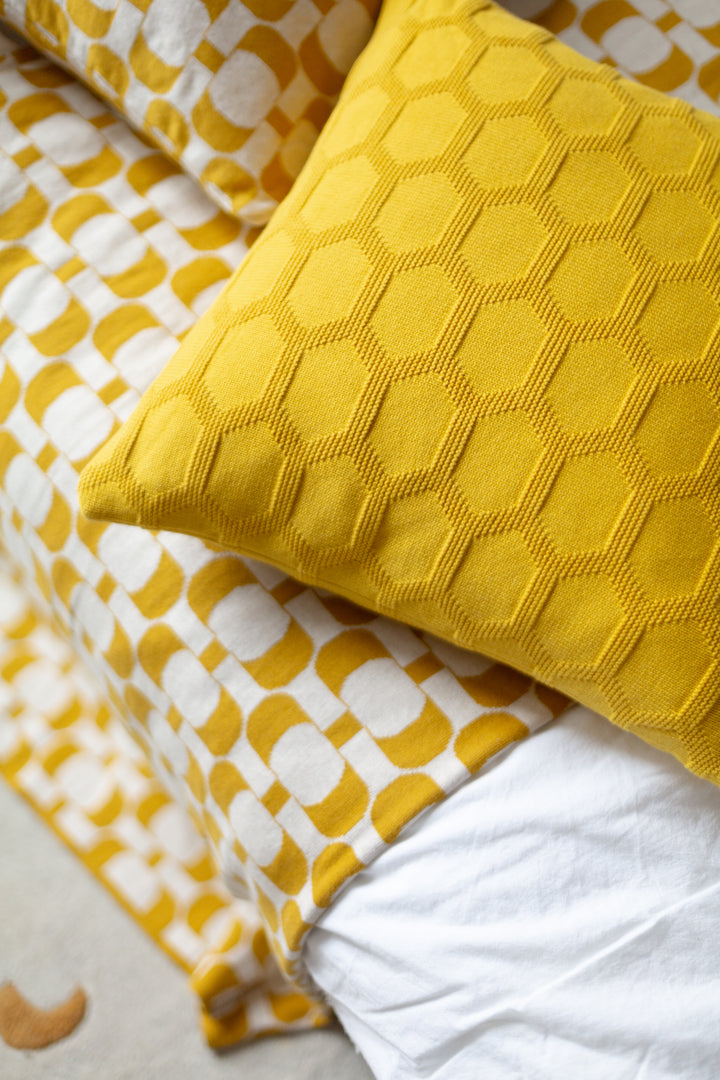 Herdis Pillow-Cover Yellow