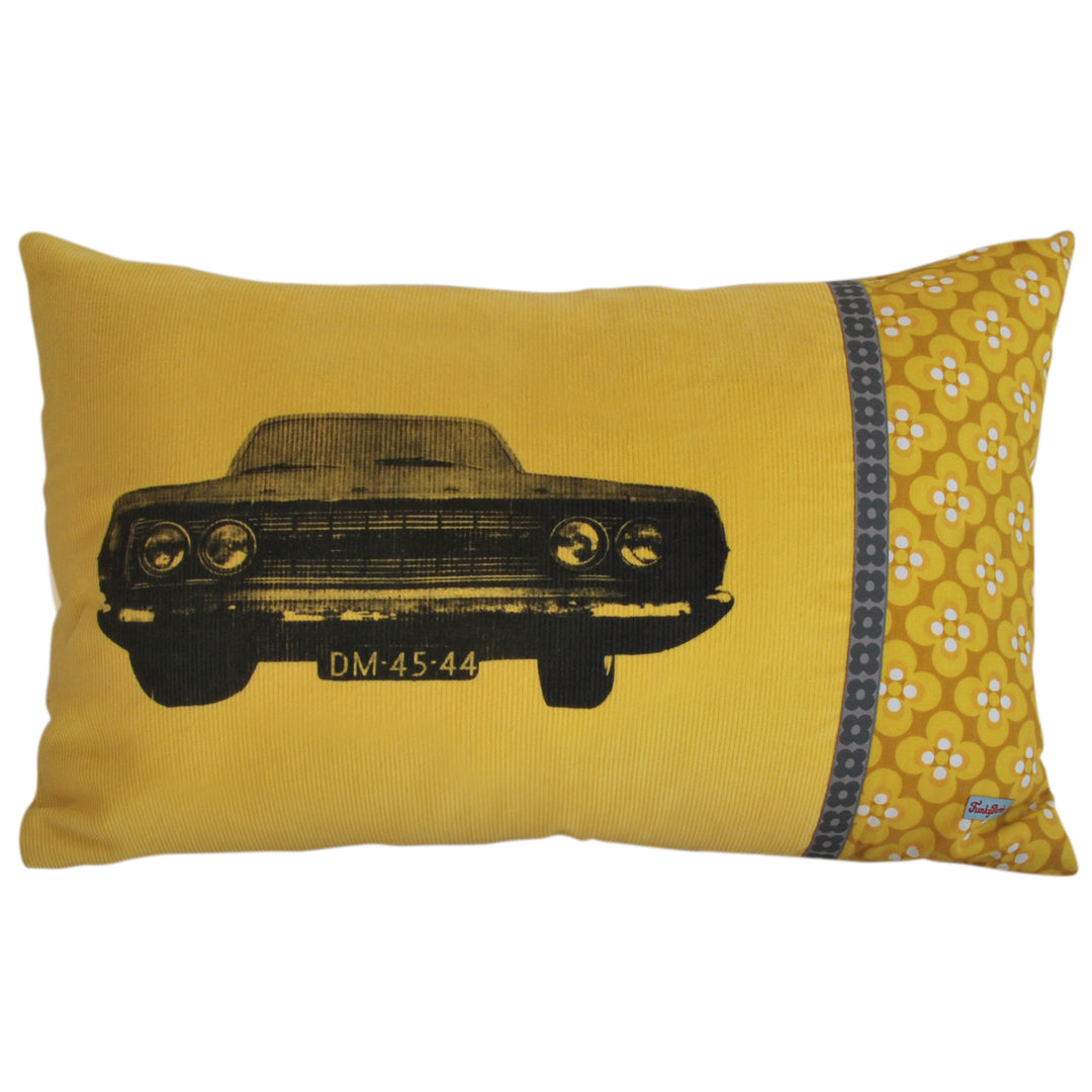 Karl pillow cover  yellow