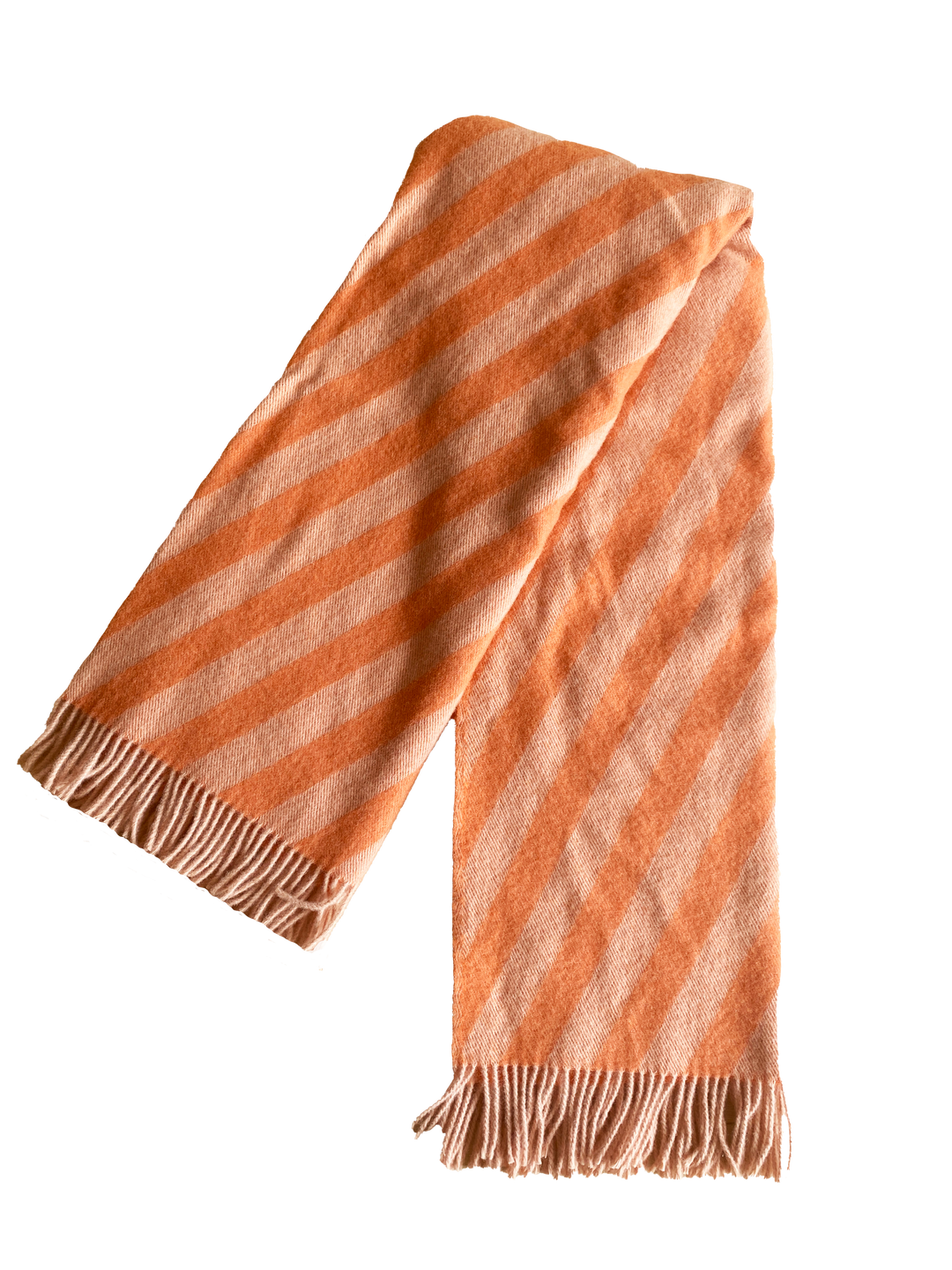 Filip Blanket Melon Soft Lightweight Pure Norwegian Wool Blanket